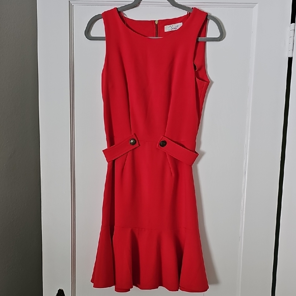 Closet Deep Coral Dress